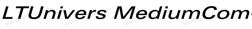 LTUnivers MediumCom字体转换